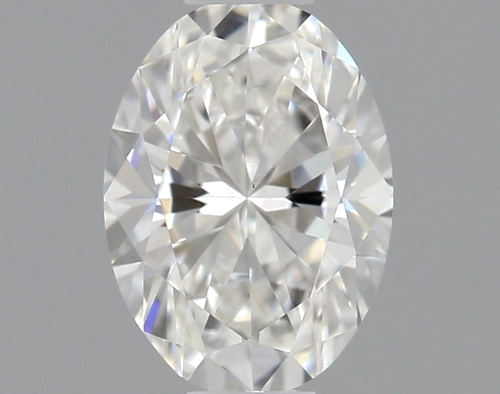 0.39 carat F-VVS2 Natūralus Oval Deimantas (1)