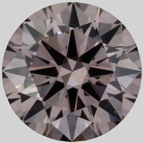 0.27 carat Fancy Orangy Pink-VS1 Very Good cut Natūralus Round Deimantas (1)