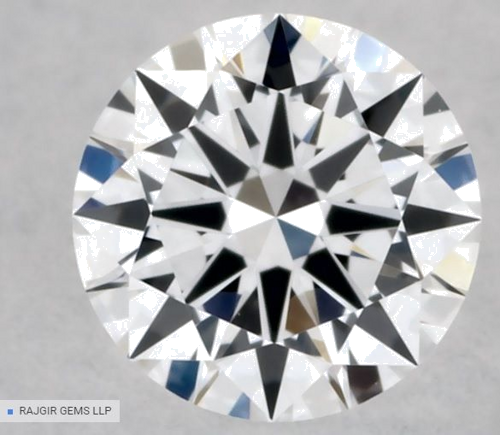 0.24 carat D-IF Excellent cut Natūralus Round Deimantas (1)