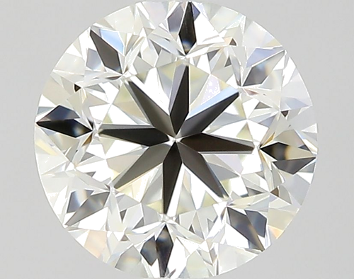 0.5 carat K-VVS1 GD cut Natūralus Round Deimantas (1)