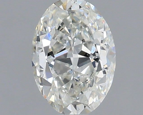 0.32 carat H-SI1 Natūralus Oval Deimantas (1)