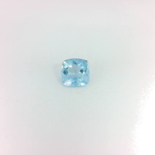 0.44 carat BLUE Cushion Aquamarine (1)