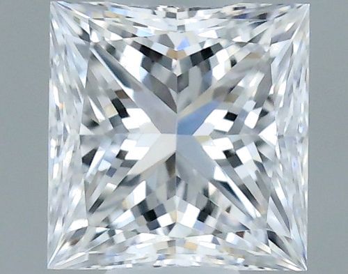 0.3 carat D-VVS1 Natūralus Princess Deimantas (1)