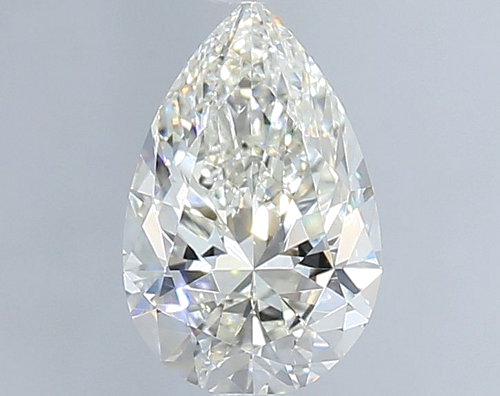1.0 carat I-VVS2 Natūralus Pear Deimantas (1)