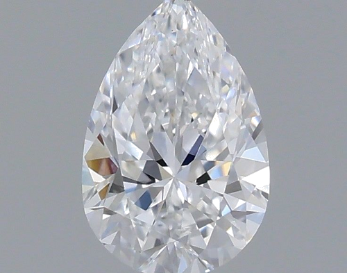 0.3 carat D-VS2 Natūralus Pear Deimantas (1)