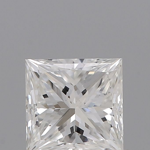0.51 carat E-SI1 Natūralus Princess Deimantas (1)