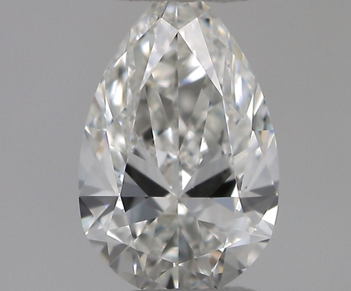 0.3 carat F-VVS1 Natūralus Pear Deimantas (1)