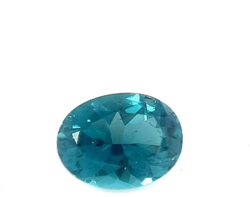 0.42 carat BLUE Oval Tourmaline (1)