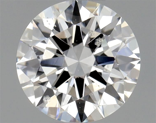 0.33 carat E-SI2 Excellent cut Natūralus Round Deimantas (1)
