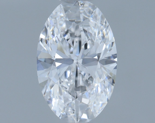 0.7 carat D-VS2 Natūralus Oval Deimantas (1)