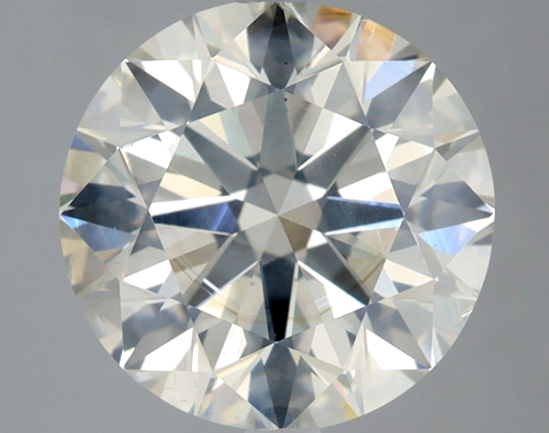 3.01 carat K-SI2 Excellent cut Natūralus Round Deimantas (1)