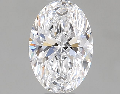 0.45 carat D-VS1 Natūralus Oval Deimantas (1)
