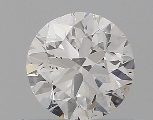 0.5 carat F-SI1 Very Good cut Natūralus Round Deimantas (1)