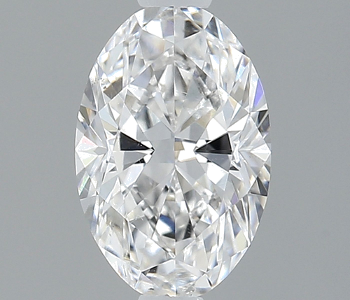 0.71 carat E-SI1 Natūralus Oval Deimantas (1)
