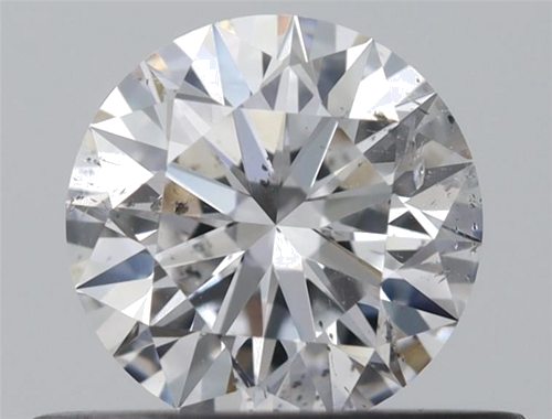 0.42 carat E-SI2 Excellent cut Natūralus Round Deimantas (1)