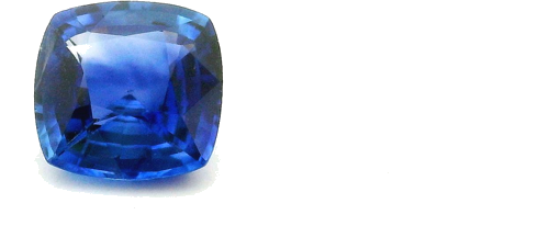 0.63 carat BLUE Cushion Safyras (1)