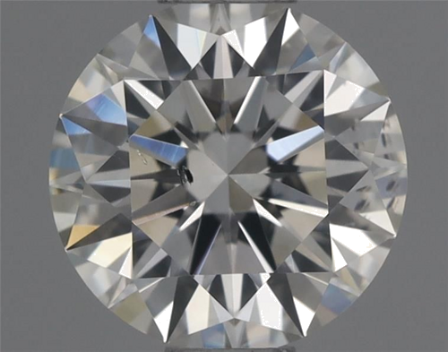 0.5 carat I-SI2 Excellent cut Natūralus Round Deimantas (1)