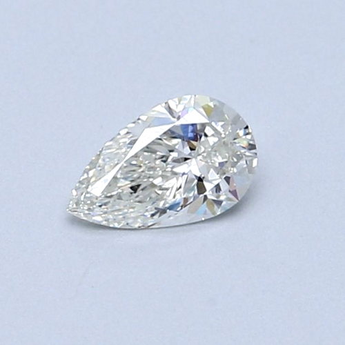 0.33 carat H-SI1 Natūralus Pear Deimantas (1)