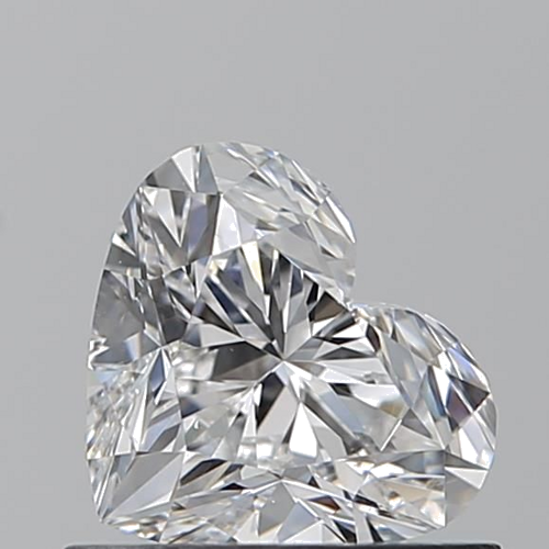 0.7 carat E-SI1 Natūralus Heart Deimantas (1)