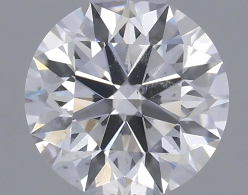 0.46 carat E-SI2 Excellent cut Natūralus Round Deimantas (1)