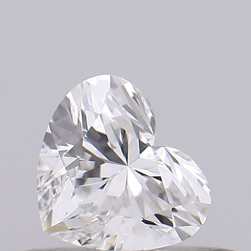 0.27 carat E-VVS1 Natūralus Heart Deimantas (1)