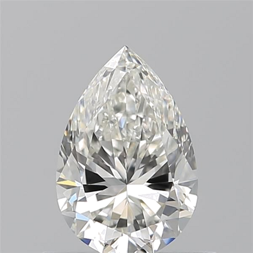 0.7 carat H-VVS2 Natūralus Pear Deimantas (1)