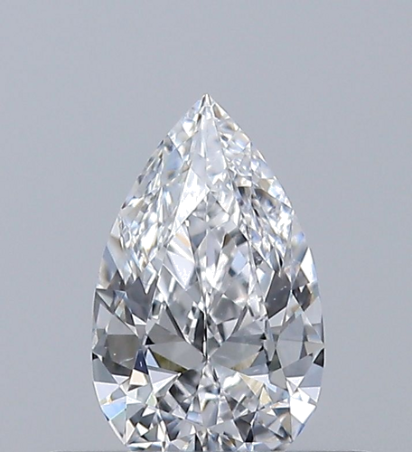 0.31 carat D-VS2 Natūralus Pear Deimantas (1)