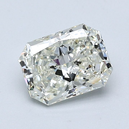 1.01 carat K-SI1 Natūralus Radiant Deimantas (1)