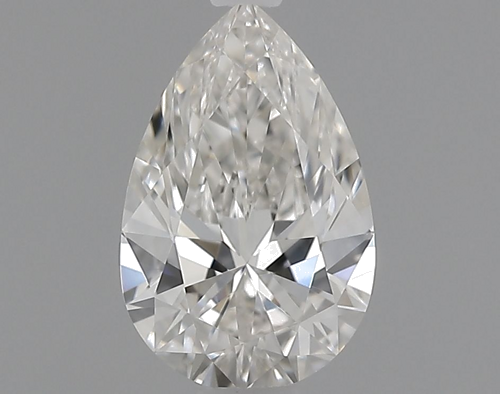 0.54 carat I-VVS2 Natūralus Pear Deimantas (1)