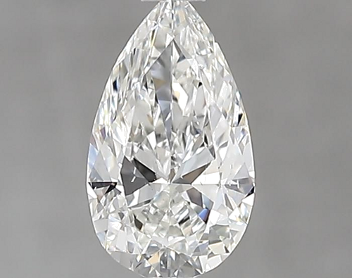0.71 carat G-SI1 Natūralus Pear Deimantas (1)