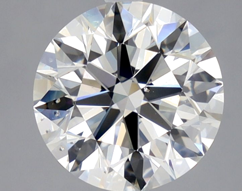 3.03 carat I-SI1 Excellent cut Natūralus Round Deimantas (1)