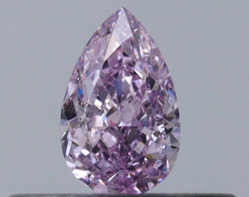 0.21 carat Fancy Pinkish Purple-VS2 Natūralus Pear Deimantas (1)