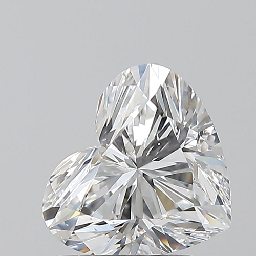 1.7 carat E-SI1 Natūralus Heart Deimantas (1)