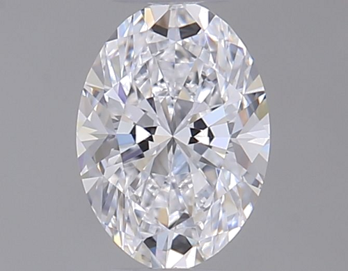 0.34 carat D-VVS2 Natūralus Oval Deimantas (1)