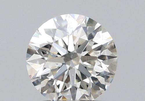 0.5 carat I-SI1 Excellent cut Natūralus Round Deimantas (1)