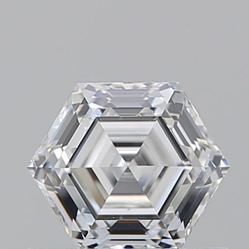 0.71 carat F-VS2 Natūralus Hexagonal Deimantas (1)
