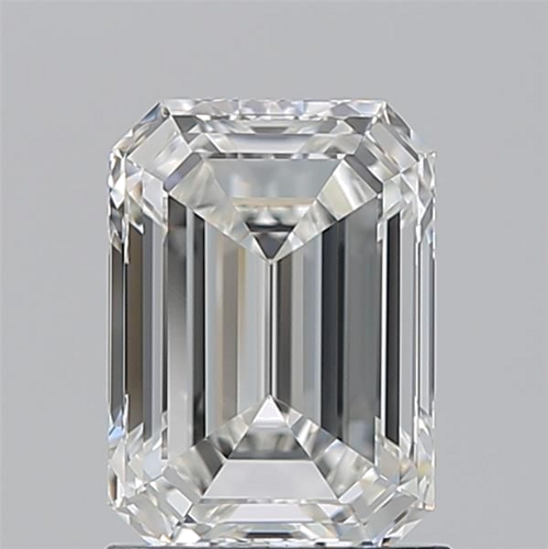 1.52 carat G-VVS2 Natūralus Emerald Deimantas (1)