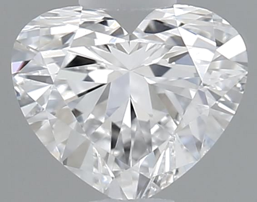 0.3 carat D-VS1 Natūralus Heart Deimantas (1)