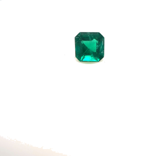 0.29 carat GREEN Asscher Smaragdas (1)