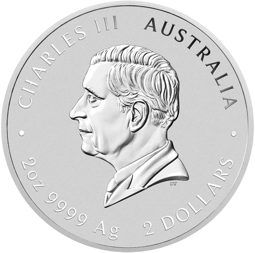 2 oz Година на Коня 2026 (Lunar III) Австралия сребърна монета (2)