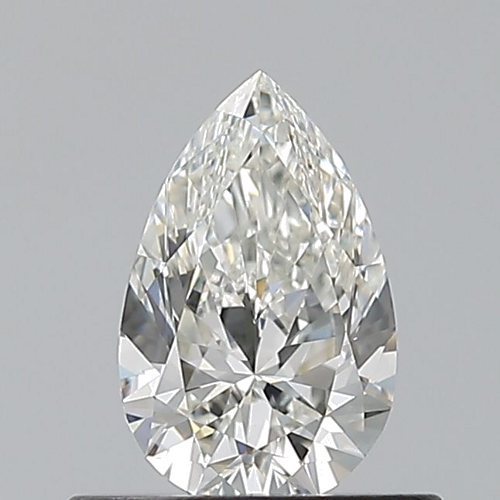 0.5 carat G-IF Natūralus Pear Deimantas (1)