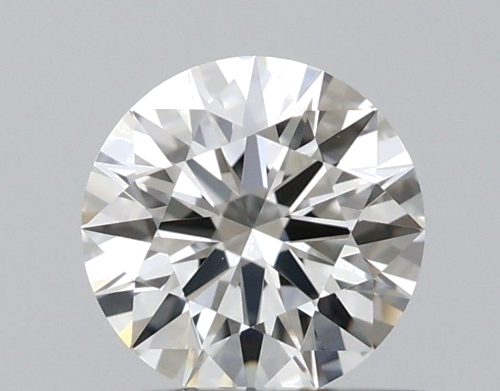 0.52 carat H-IF Excellent cut Natūralus Round Deimantas (1)