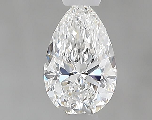 0.35 carat E-VS1 Natūralus Pear Deimantas (1)