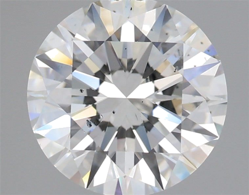 3.02 carat H-SI1 Excellent cut Natūralus Round Deimantas (1)