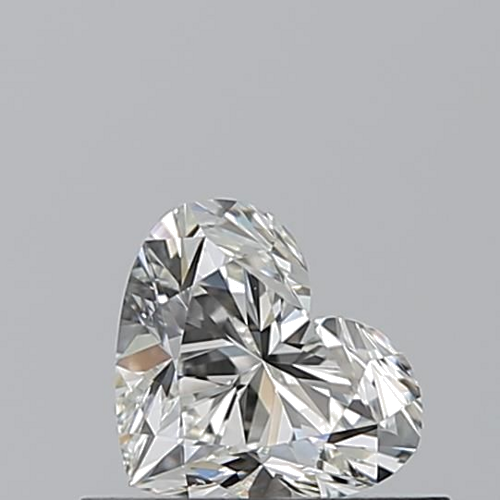 0.5 carat I-VS2 Natūralus Heart Deimantas (1)