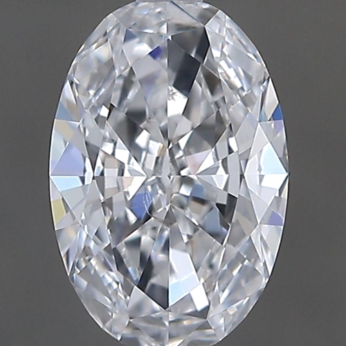 0.5 carat D-SI1 Natūralus Oval Deimantas (1)