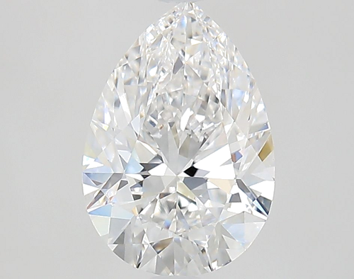 2.01 carat D-VVS2 Natūralus Pear Deimantas (1)
