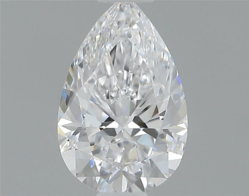 0.43 carat D-VS1 Natūralus Pear Deimantas (1)