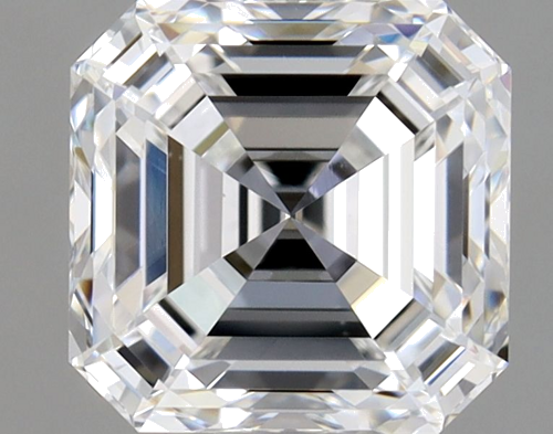 1.01 carat F-VS1 Natūralus Asscher Deimantas (1)
