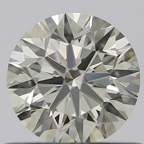 0.55 carat K-VVS2 Excellent cut Natūralus Round Deimantas (1)